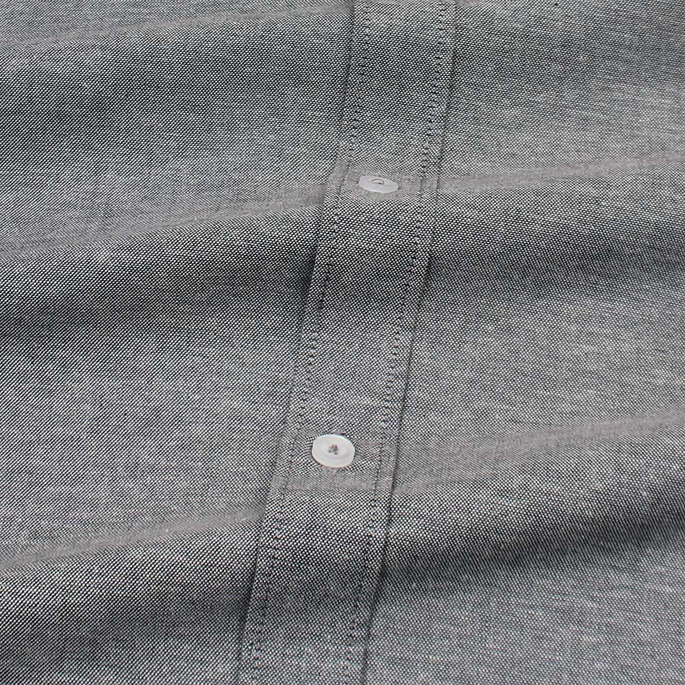 Double Tone Grey Oxford Shirt