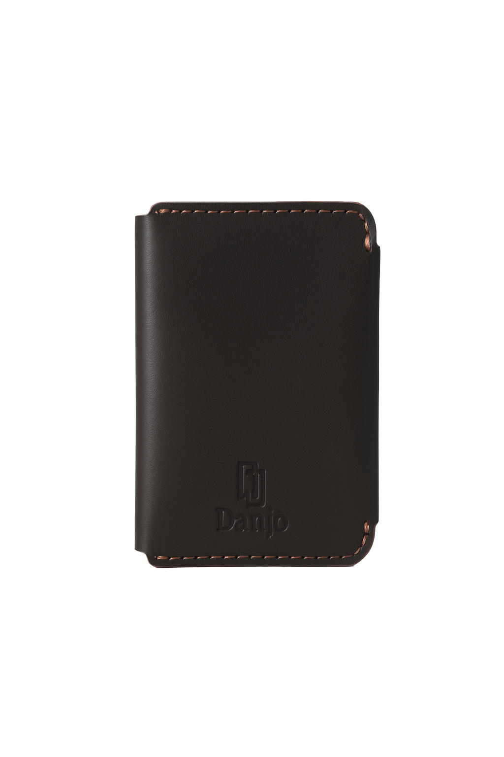 B-03 Vertical Card Holder (Dark Brown)