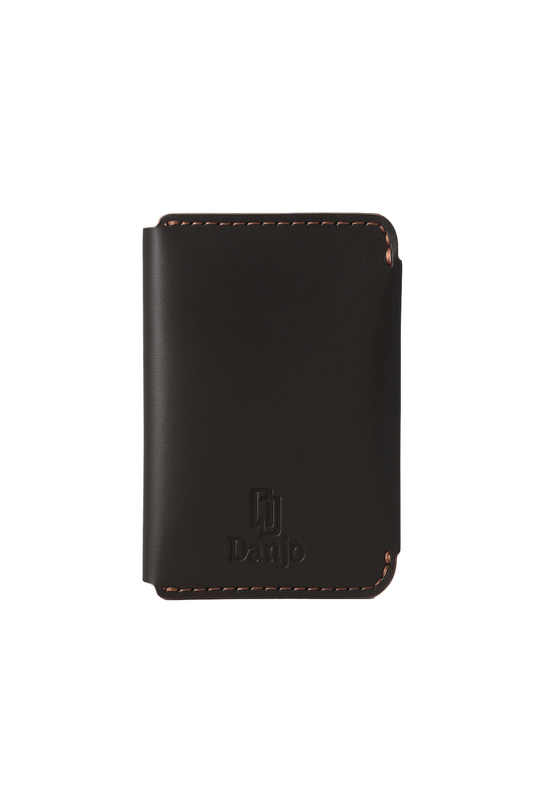 B-03 Vertical Card Holder (Dark Brown)