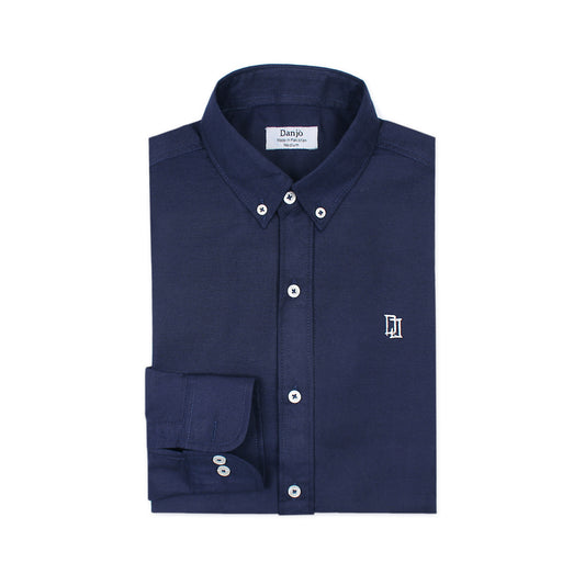 Navy Blue Oxford Shirt