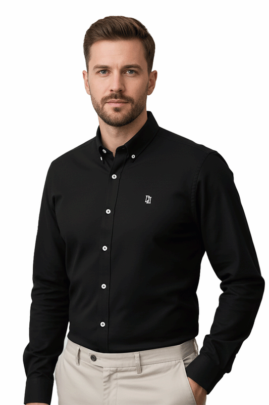 Black Oxford Shirt