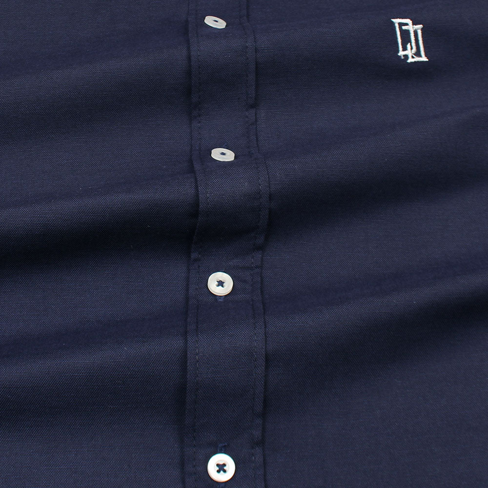 Navy Blue Oxford Shirt