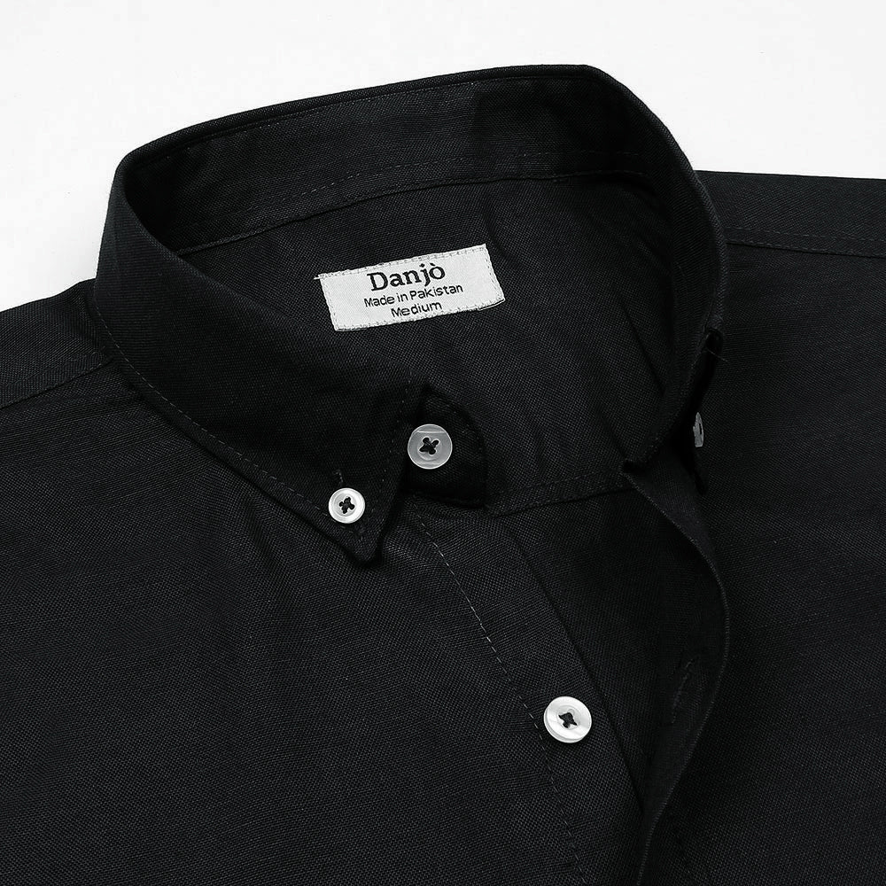 Black Oxford Shirt