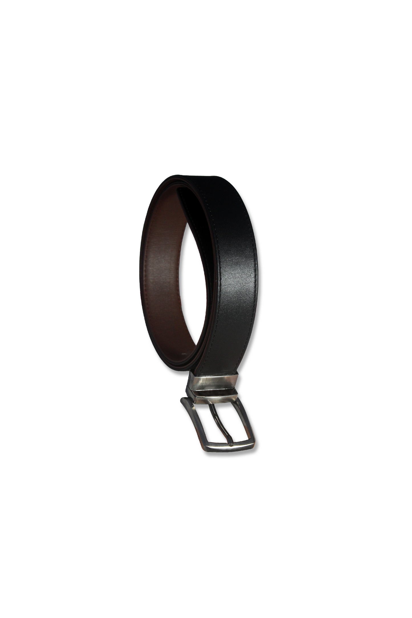 Formal Double Side Leather Belt (Black/Brown)